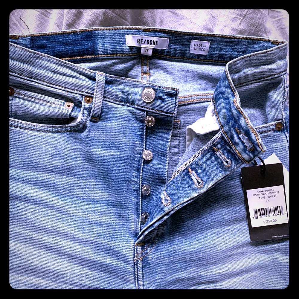 ReDone brand NWT High Waisted jeans